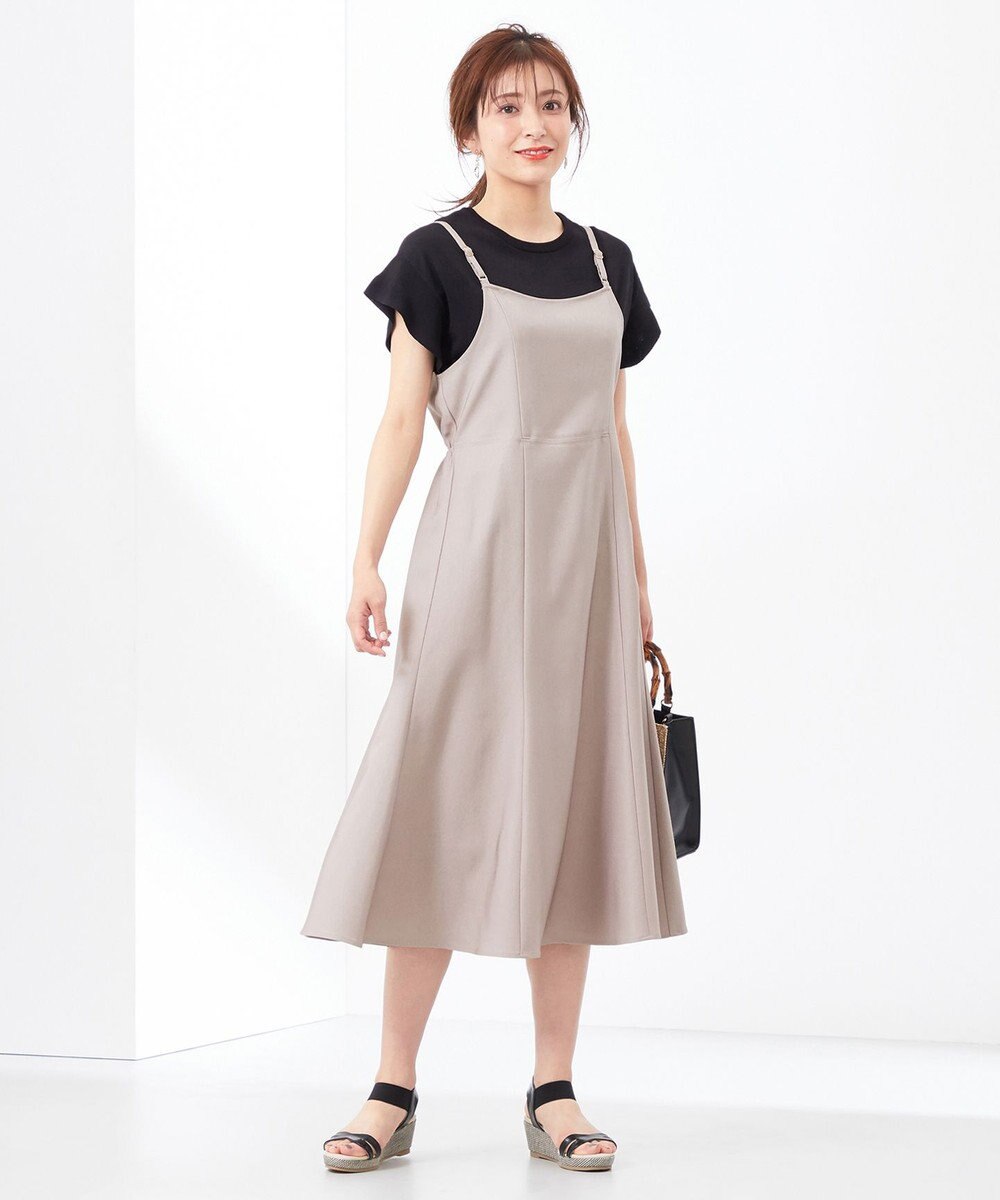 ANY SIS 【美人百花6月号掲載】フレンチスリーブニット Tシャツ 