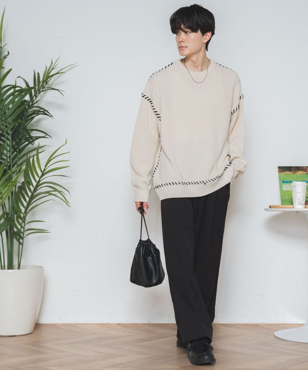 WEGO ハンドステッチプルオーバー 