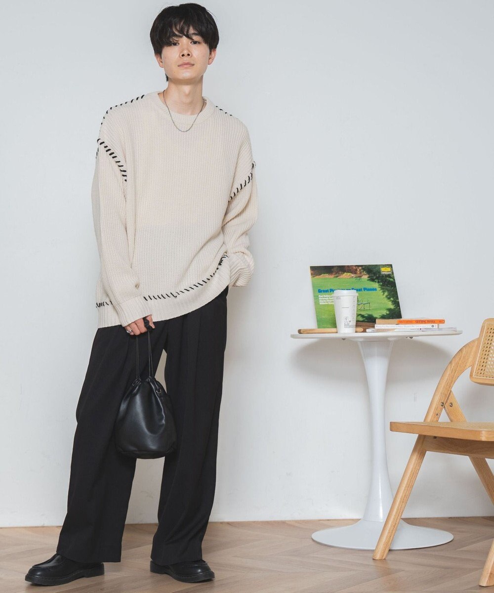 WEGO ハンドステッチプルオーバー 