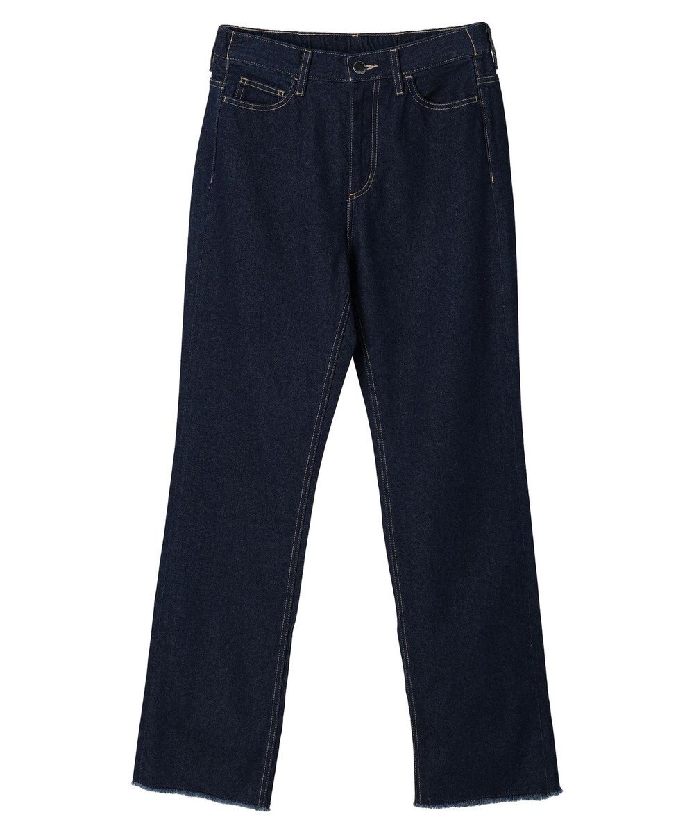 Green Parks ロールアップストレートデニムパンツ 