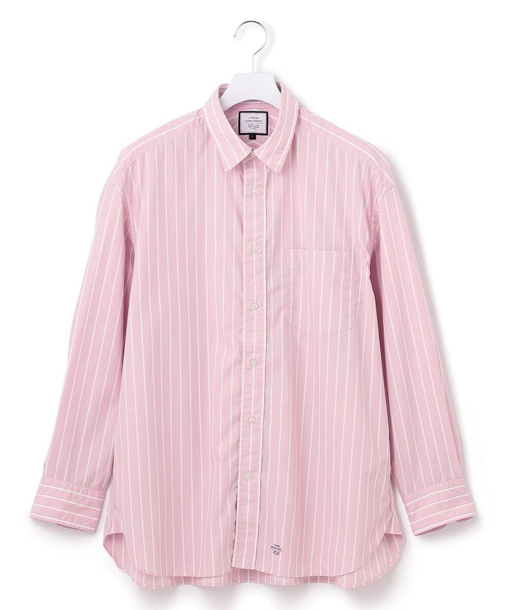 J.PRESS YORK STREET 【UNISEX】タイプライターストライプ シャツ 