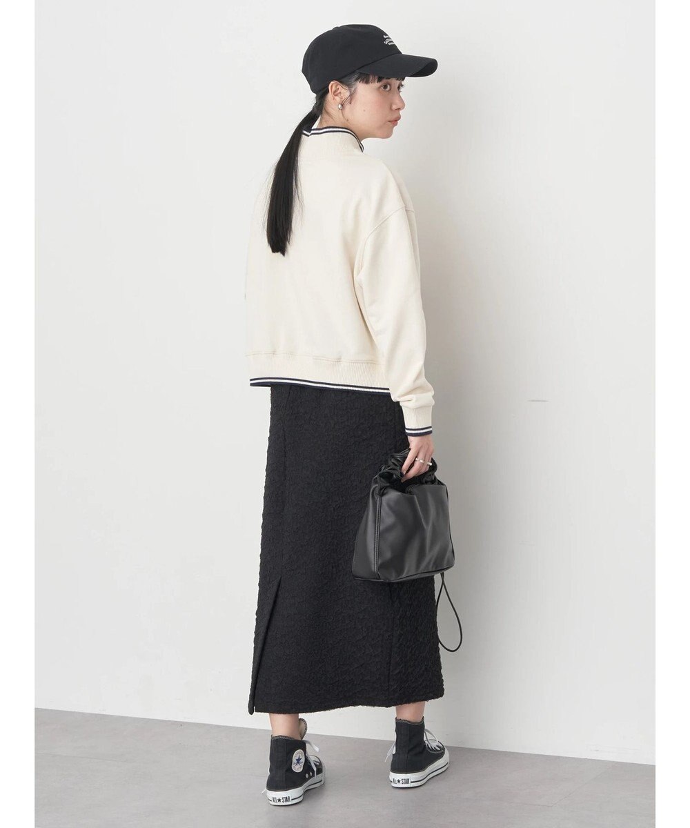 earth music&ecology ハーフＺＩＰラインプルオーバー 