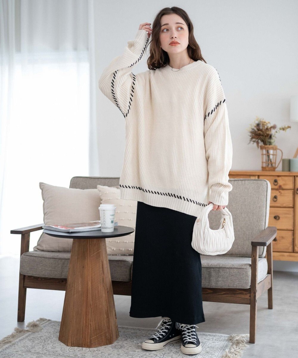 WEGO ハンドステッチプルオーバー 