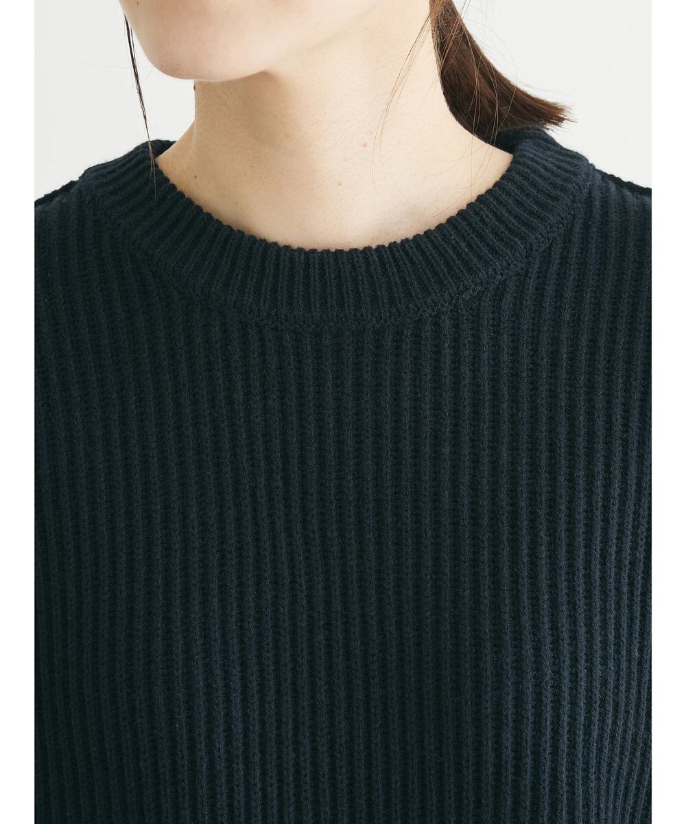 Green Parks 洗える　アゼ編みニットプルオーバー 