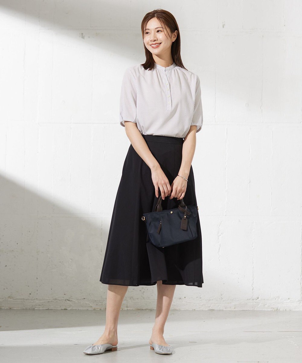 J.PRESS LADIES L 【洗える】シアートリコット フレアー スカート 