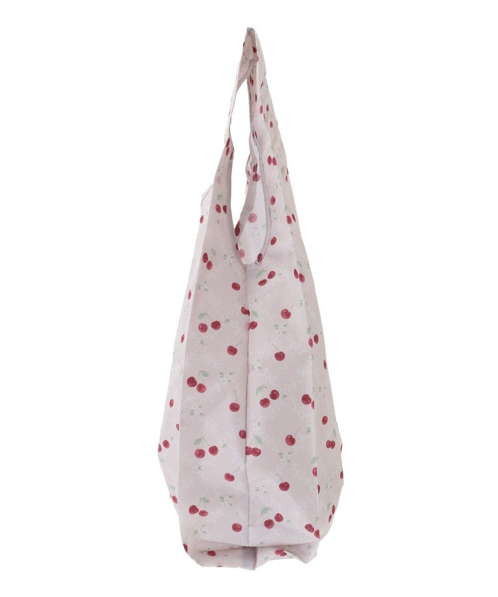 Maison de FLEUR チェリープリントエコバッグ 