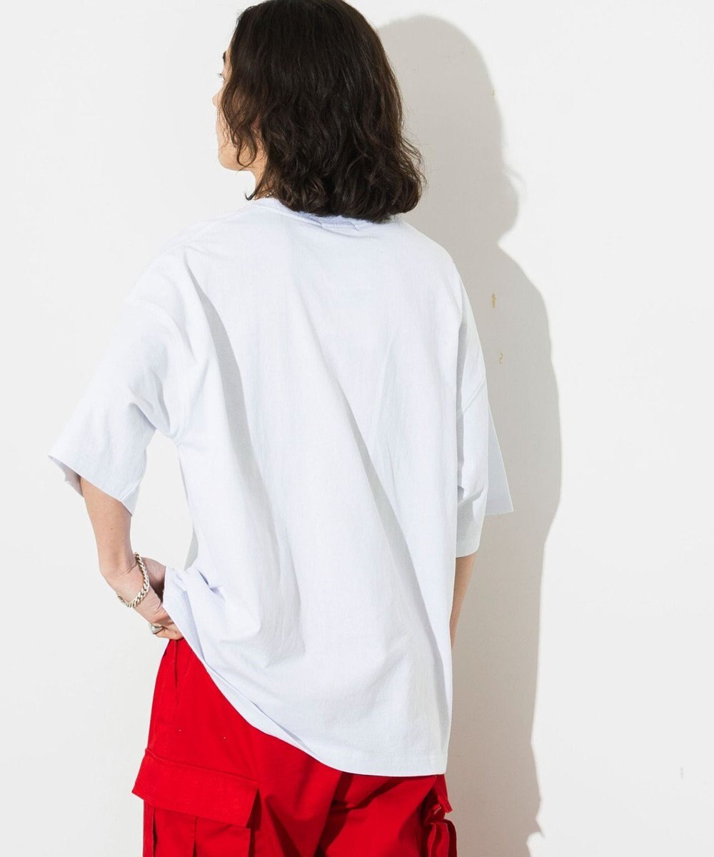 WEGO 【ユニセックス着用ITEM/ネックレス付き】アクセ付きグラフィックT（S） 