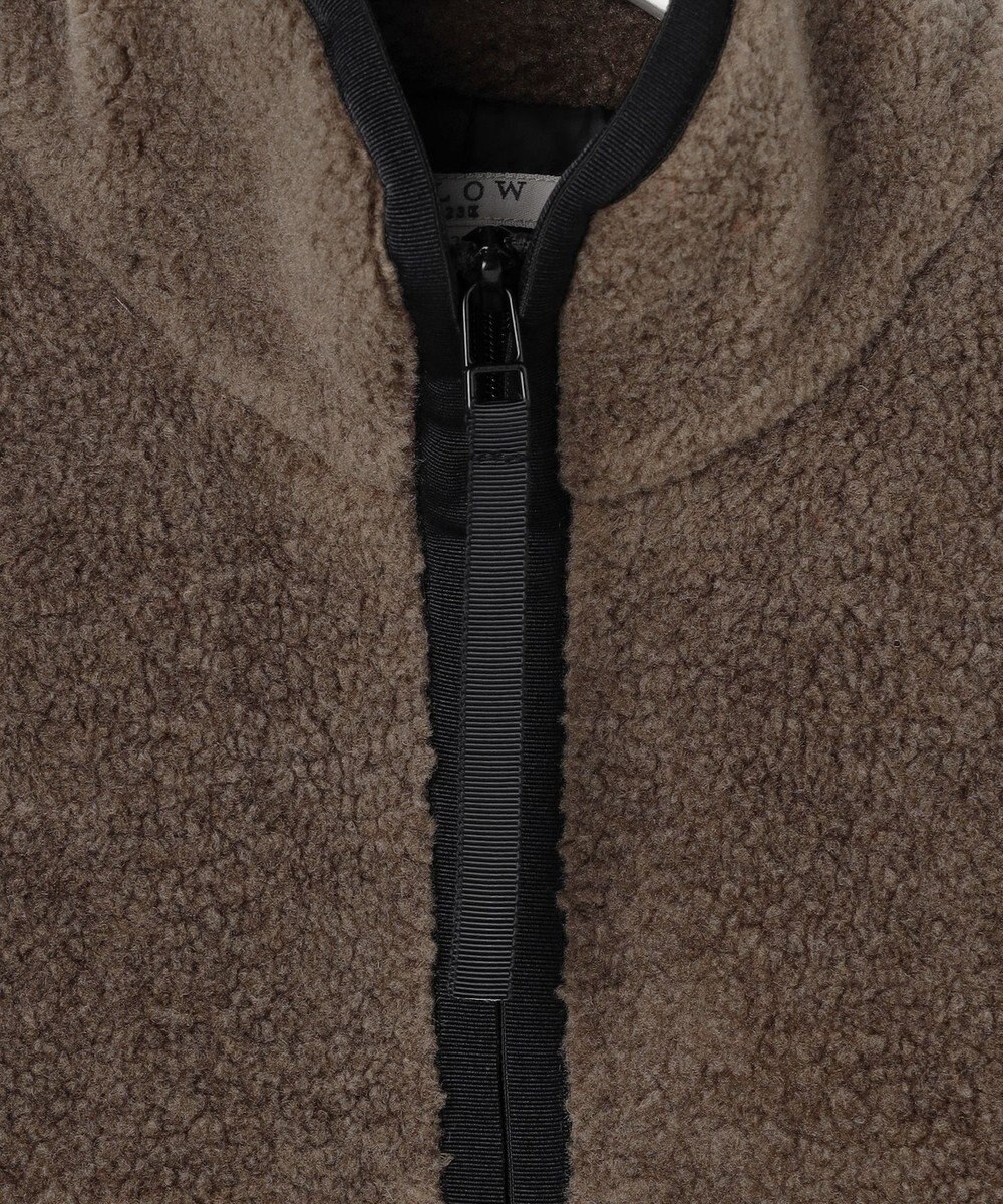 23区 L 【SLOW/一部店舗限定】エコファー ブルゾン 