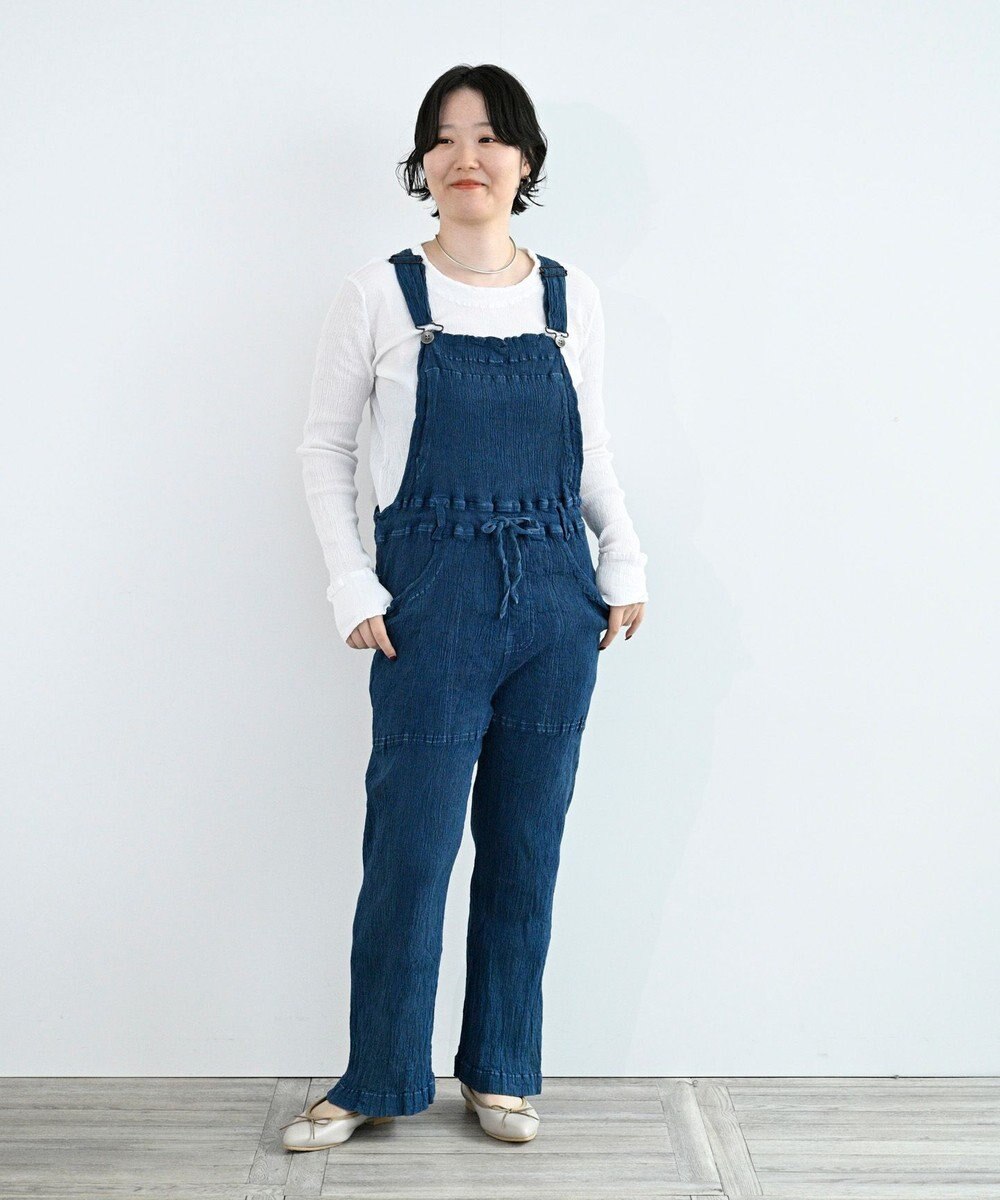 crêprie tsumori chisato creperie INDIGO JUMPSUIT クレプリ インディゴサロペット 