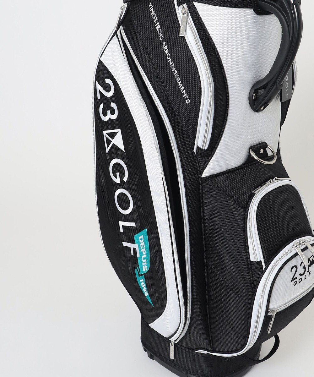 23区GOLF 待望の新デザイン登場！セルフスタンドバッグ内蔵キャディバッグ 
