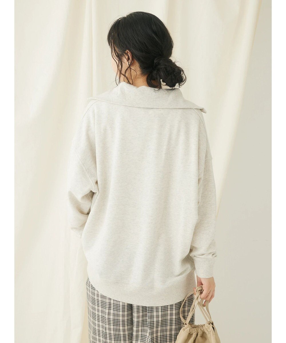 CRAFT STANDARD BOUTIQUE 　裏毛セーラーカラーＺＩＰプルオーバー 