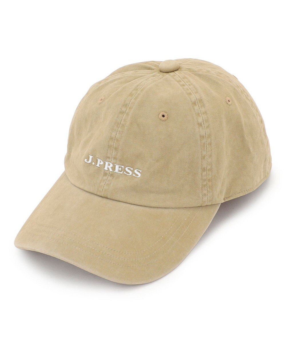 J.PRESS MEN 【WEB・一部店舗限定】ピグメント ロゴキャップ 
