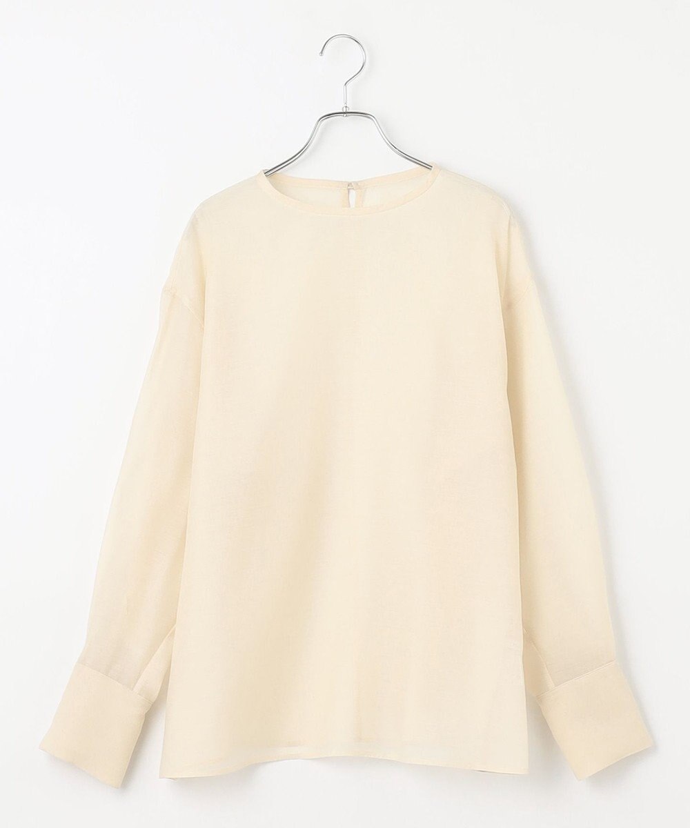 #Newans シアープルオーバーシャツ 