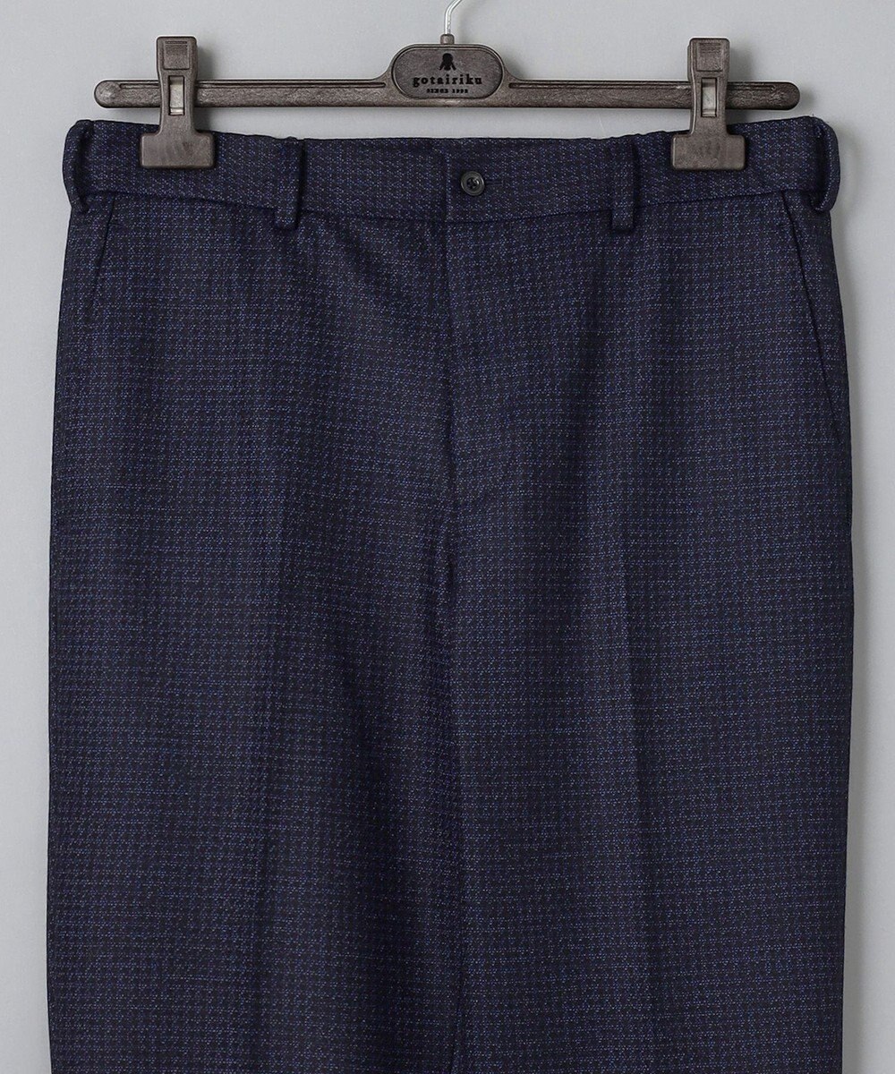 GOTAIRIKU セットアップ対応【2WAYストレッチ/シワになりにくい】T/W ジャージーパンツ_千鳥柄 