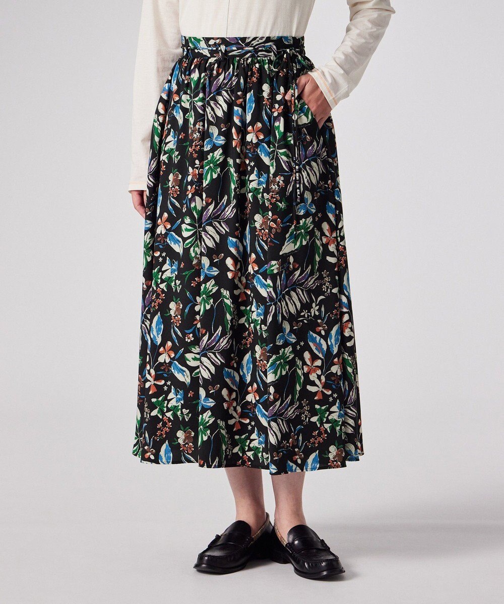 Paul Smith Number Floral ギャザースカート 
