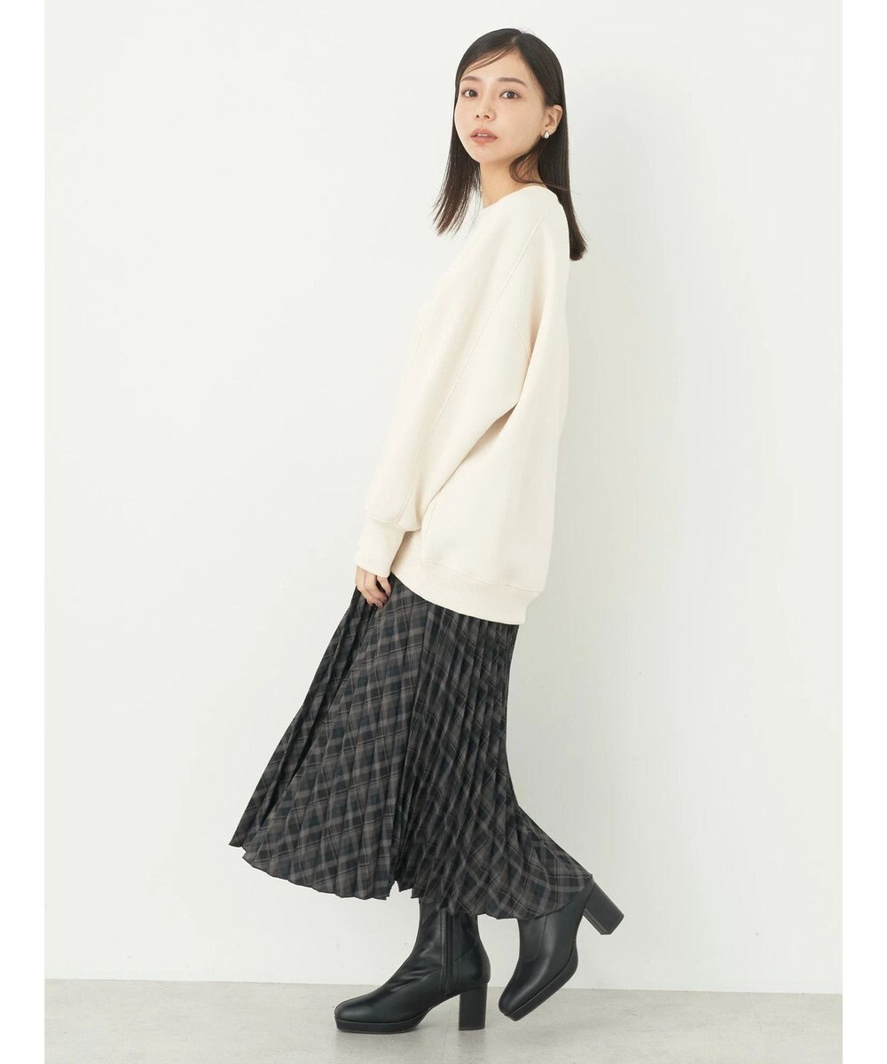 earth music&ecology すきな丈プリーツスカート 