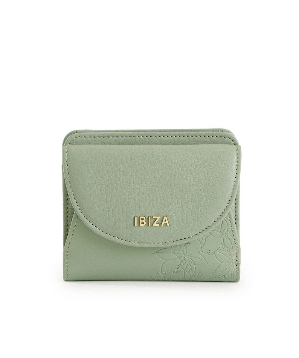 IBIZA リモーネス　ＢＯＸコインケース付き折り財布 