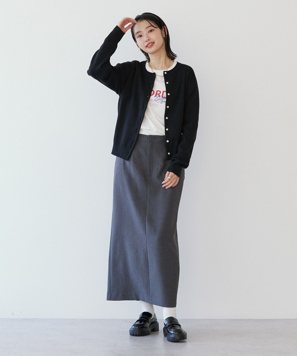 AMERICAN HOLIC クルーネックニットカーディガン 