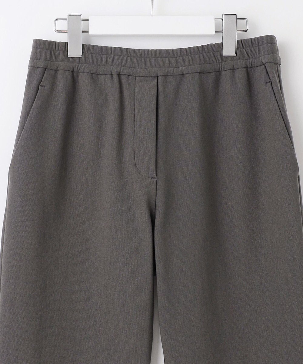 J.PRESS LADIES 【洗える】ストレッチピケジャージー パンツ 