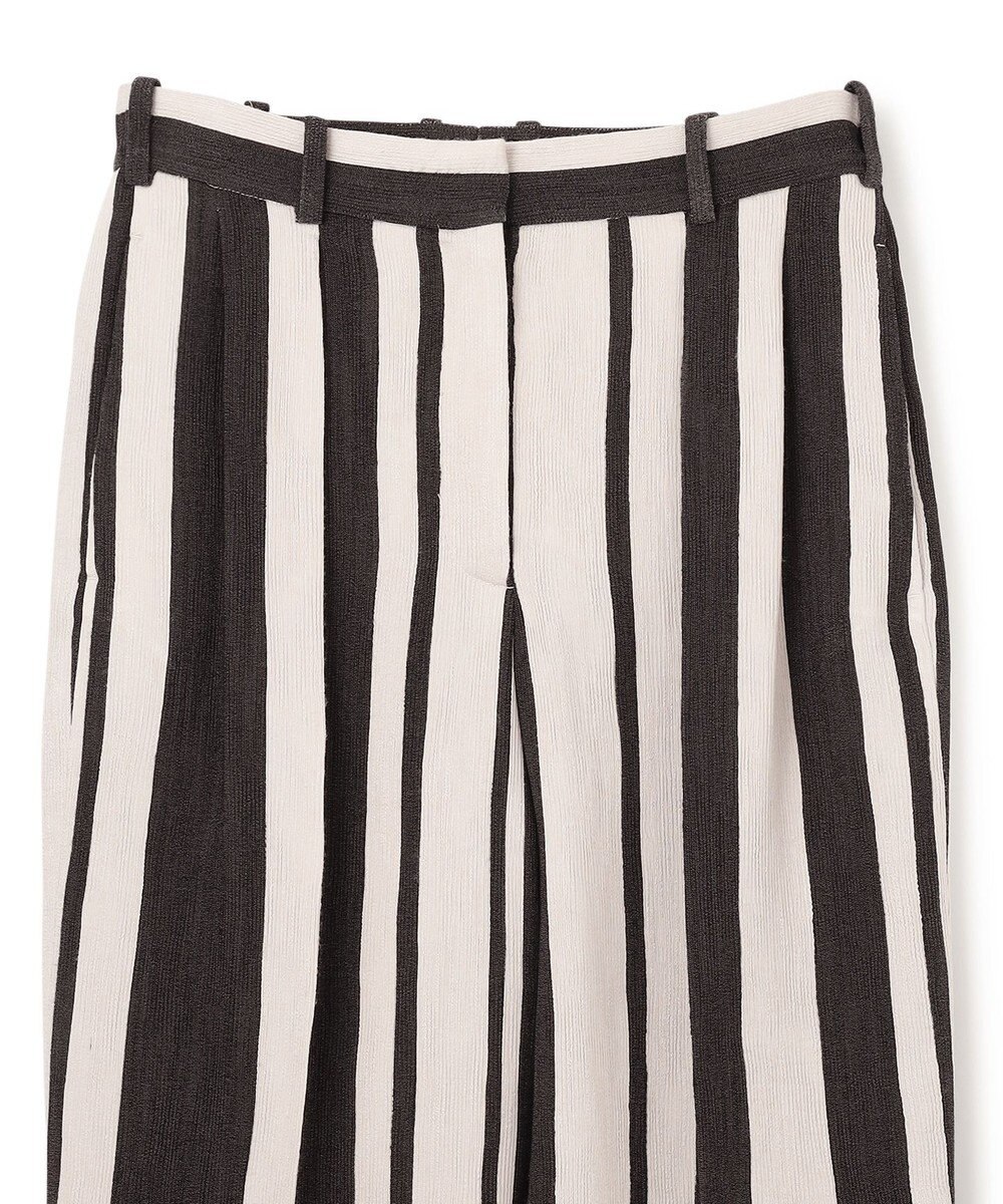 JOSEPH ジョゼフストライプ　トラウザーズ 