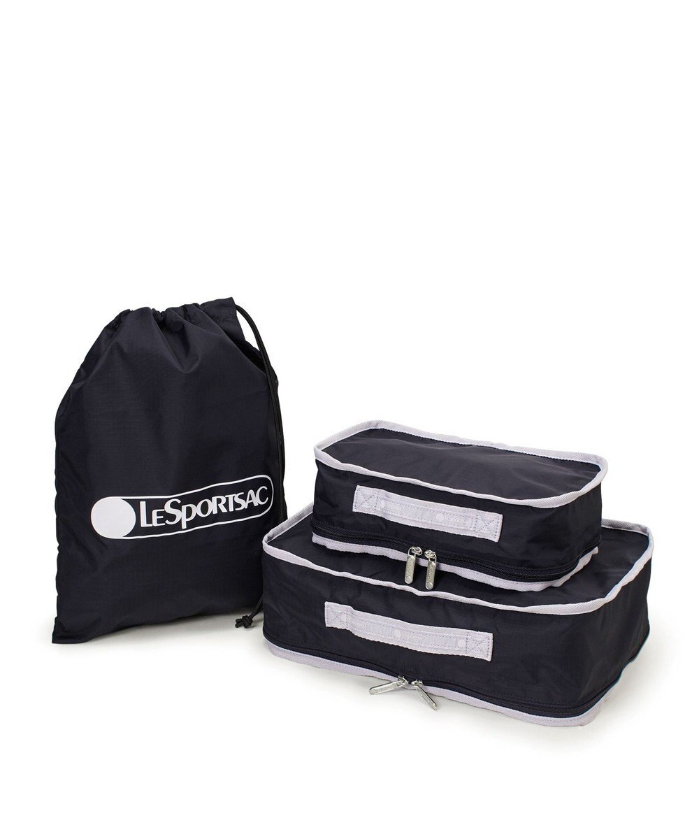 LeSportsac PACKING POUCH SET/ディープシー/ソフトラベンダー 