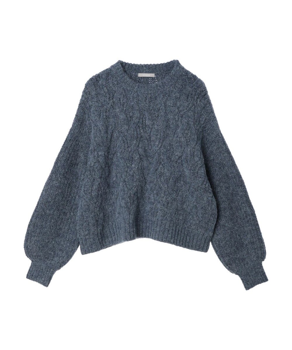 Green Parks armonia. ケーブルニットプルオーバー 