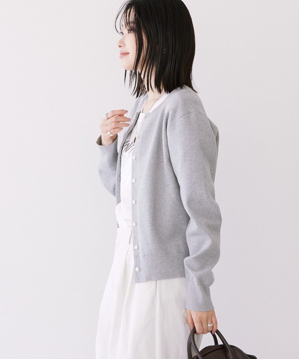 AMERICAN HOLIC クルーネックニットカーディガン 