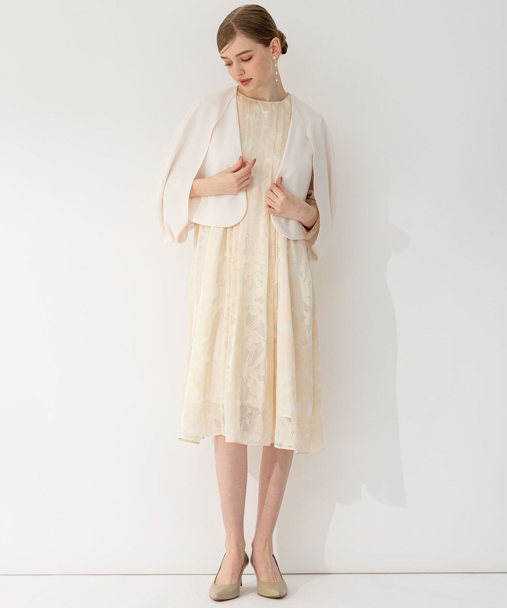 23区 【APPLAUDIR】ライトダブルクロス ボレロジャケット 