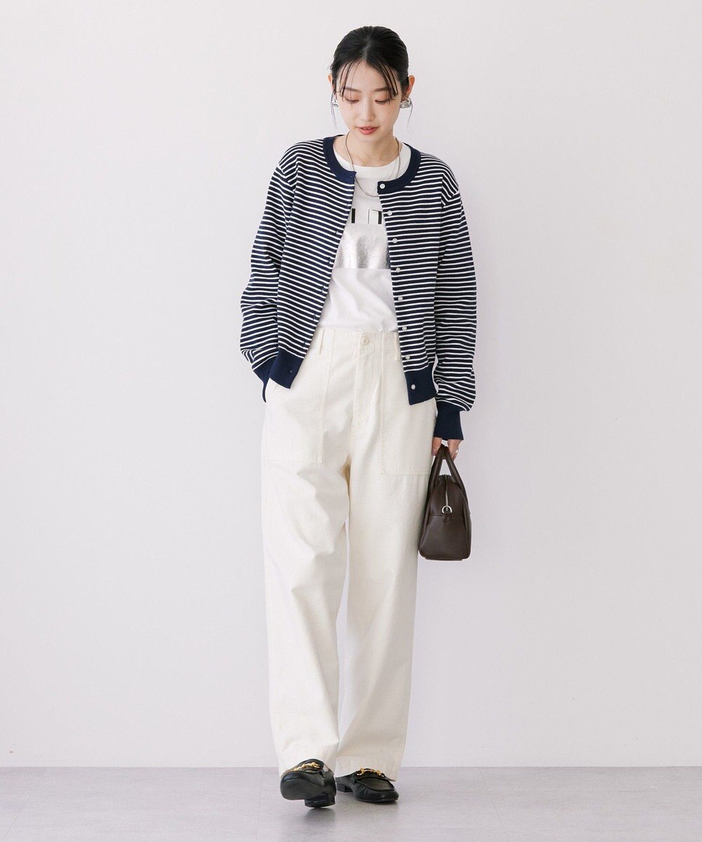 AMERICAN HOLIC クルーネックニットカーディガン 