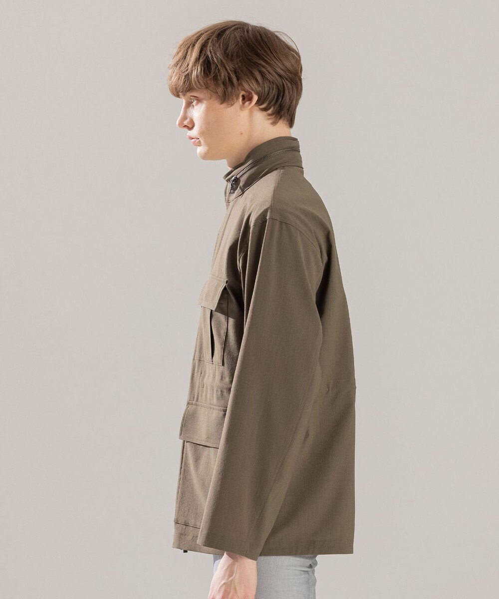 JOSEPH HOMME ライトストレッチアムンゼン ミリタリージャケット 