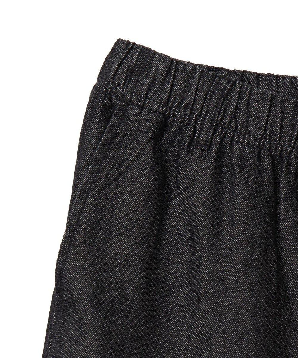 WEGO 【ウエストゴム/SMLサイズ展開】デニムイージーストレートパンツ2 