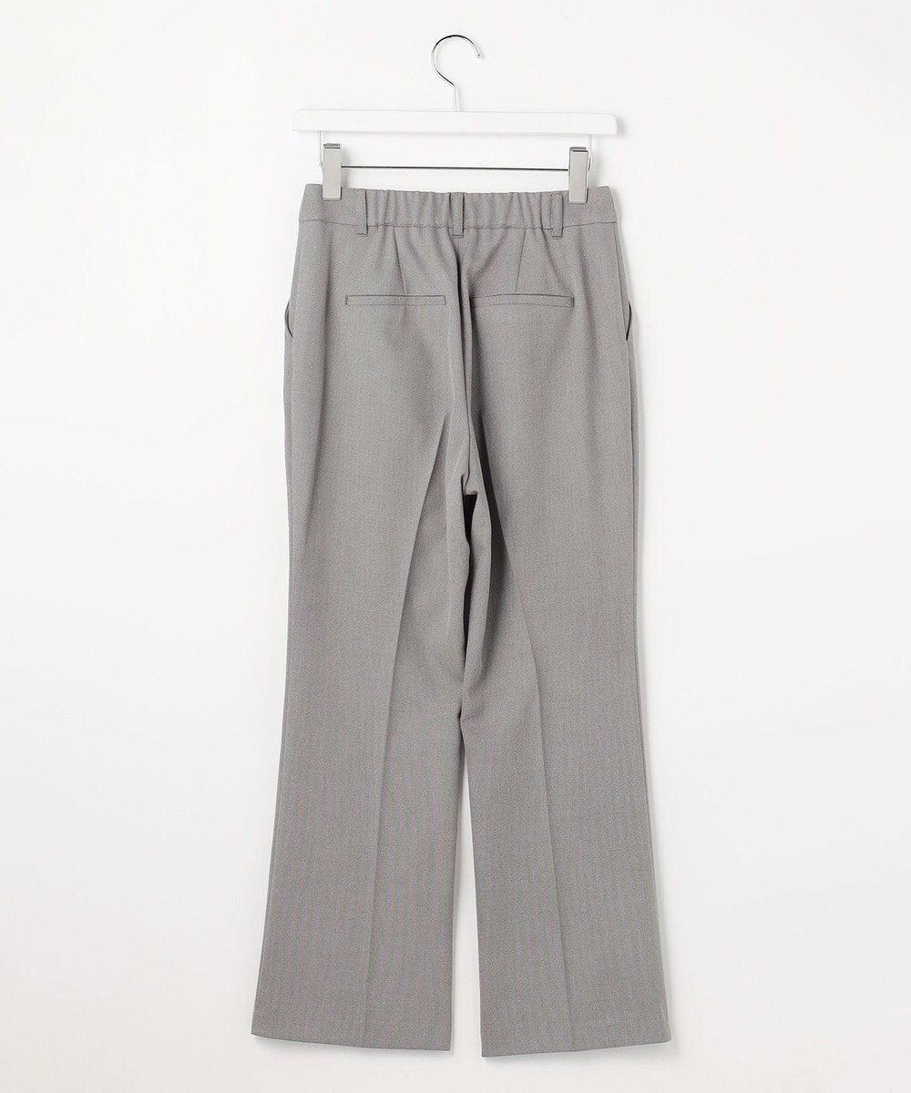 ANY SIS 褒めらレディストレッチ セミフレア テーパードパンツ 