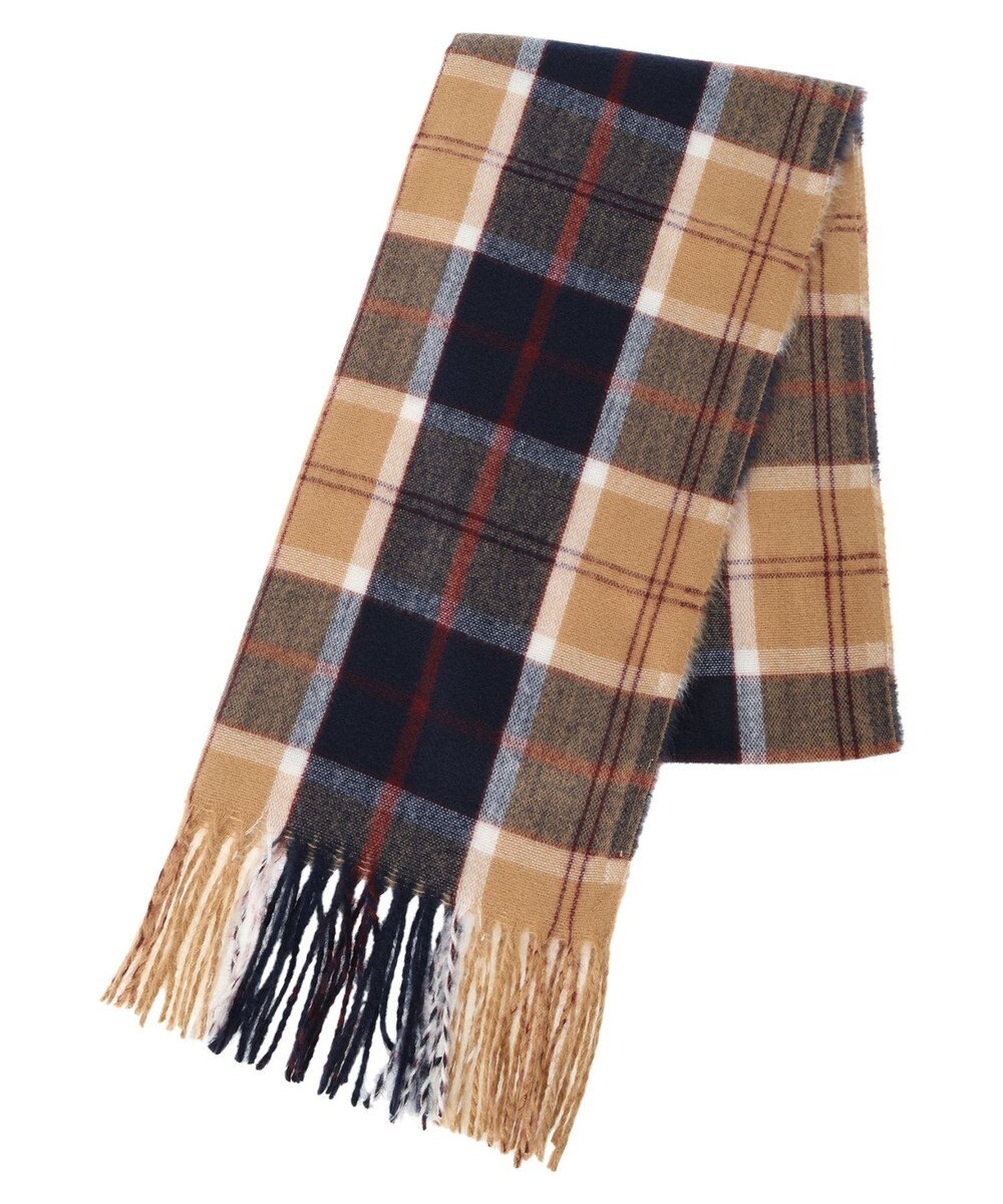 Green Parks カシミヤライクチェックストール 