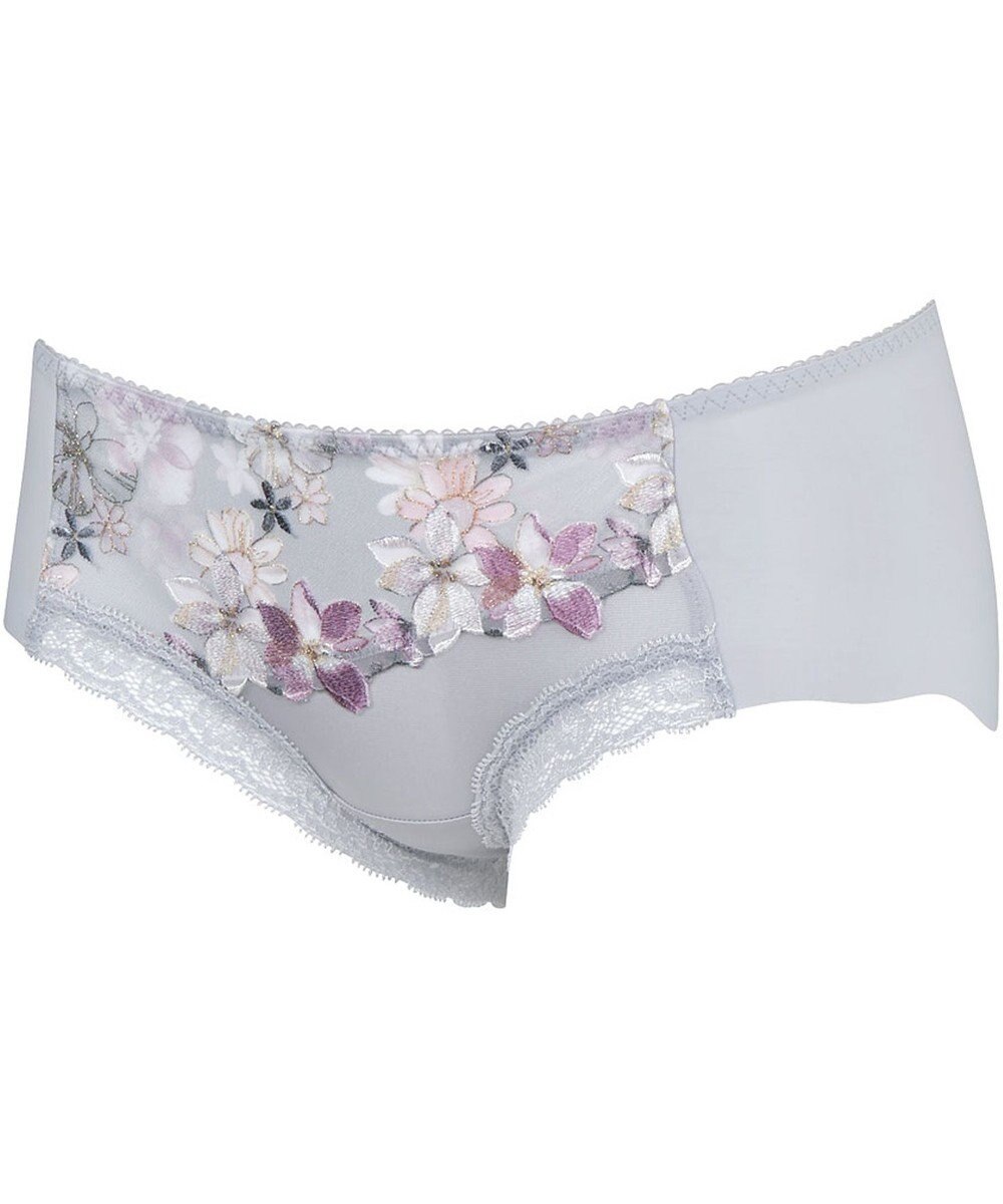 WACOAL ショーツ ボーイレングス 【重力に負けないバストケアBra】 はきこみ丈あさめ アウターにひびきにくい(後ろ裾) BRB414とペア レディース PRA614 /ワコール 