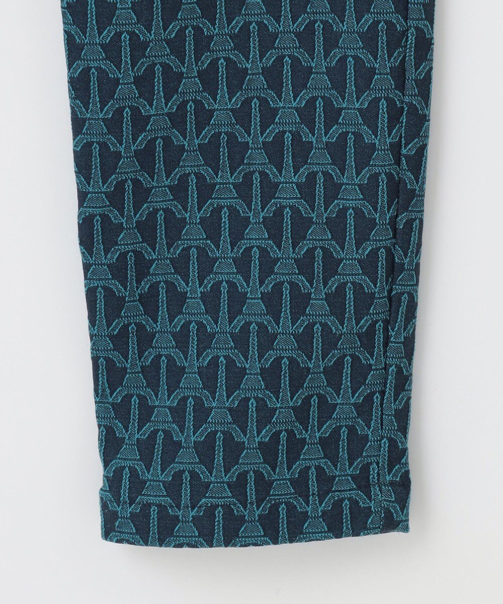 23区GOLF 【WOMEN】【ストレッチ】エッフェル柄ジャガード パンツ 