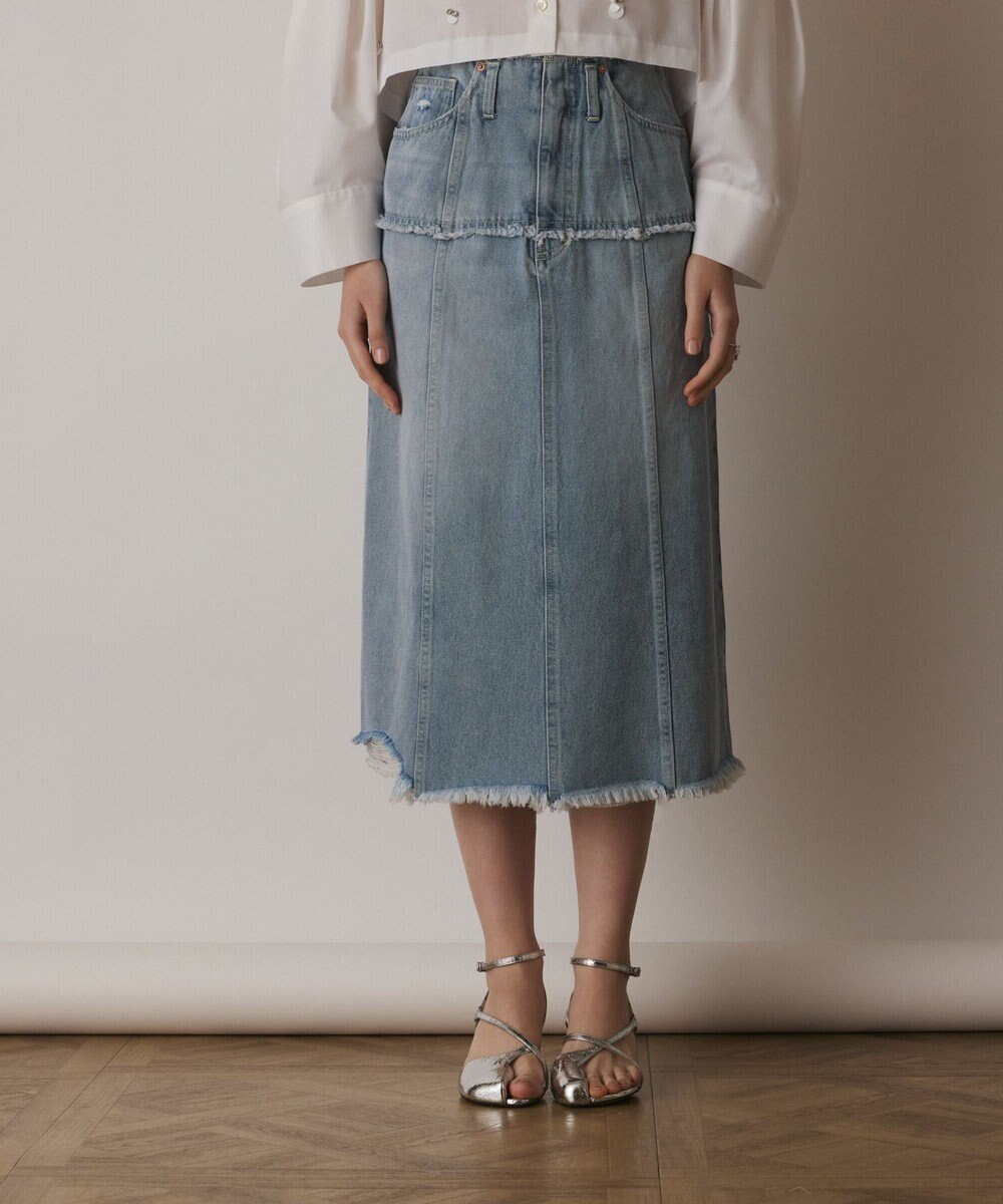 GRACE CONTINENTAL デニムタイトスカート 
