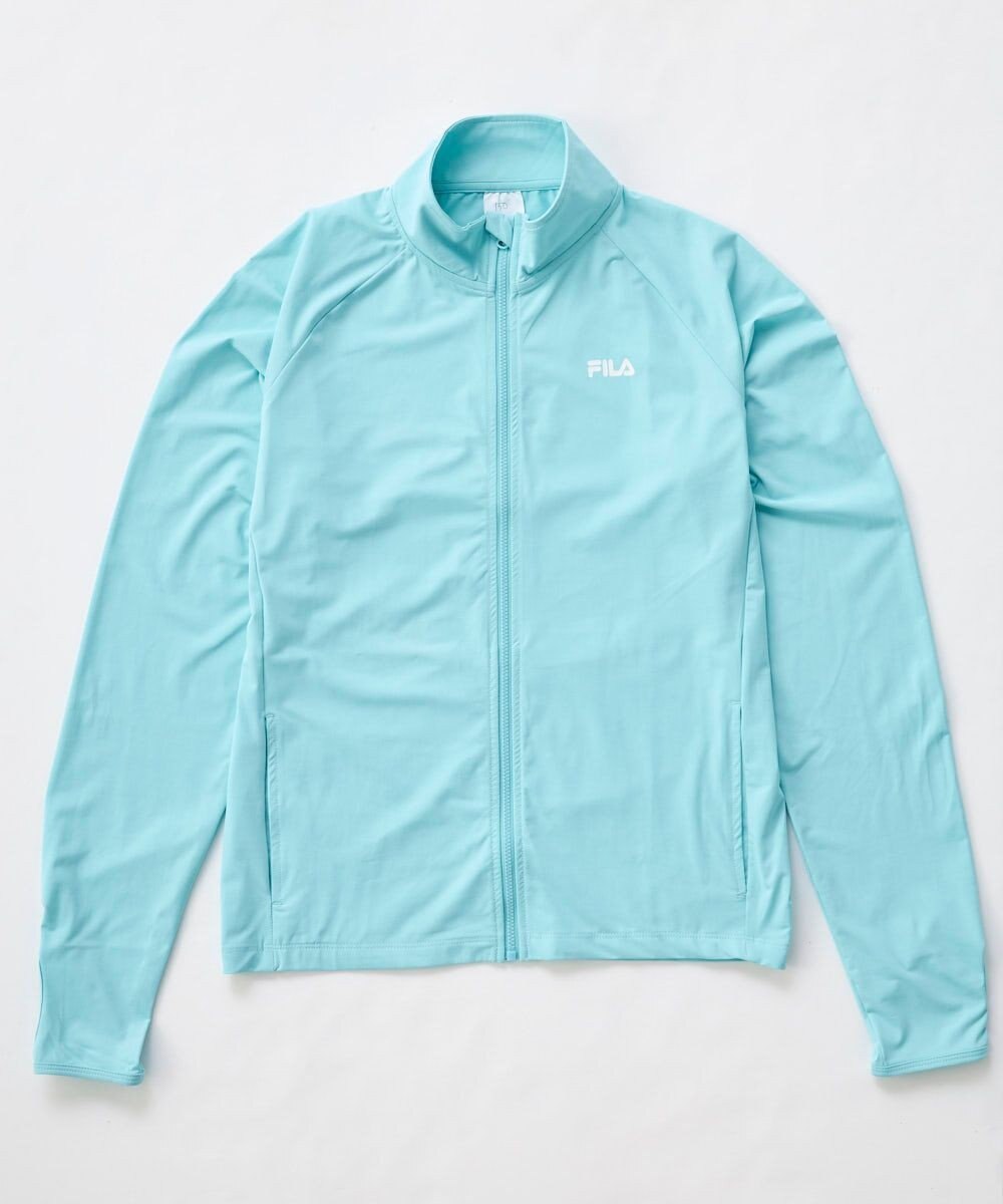 OP／FILA 【FILA】スーパーナイロンクール｜長袖フルジップラッシュガード 