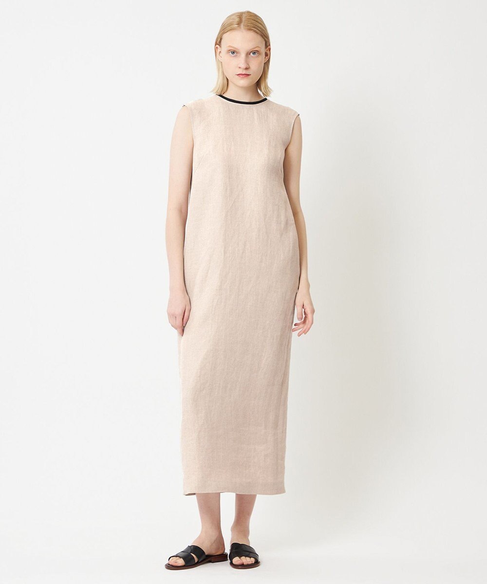 BEIGE， 【S-size】CHESTNUT / Iラインドレス 