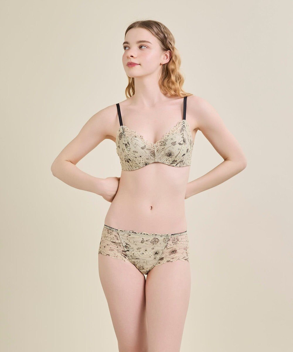 une nana cool 【リニューアル】364ブラ レース MADE WITH LIBERTY FABRIC 