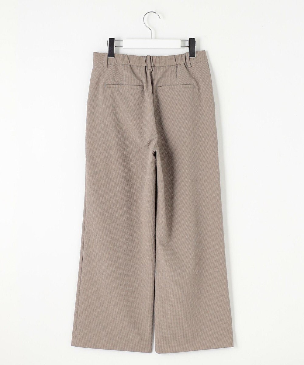 J.PRESS LADIES 【洗える・吸水速乾】DRYライトサッカー ワイド パンツ 