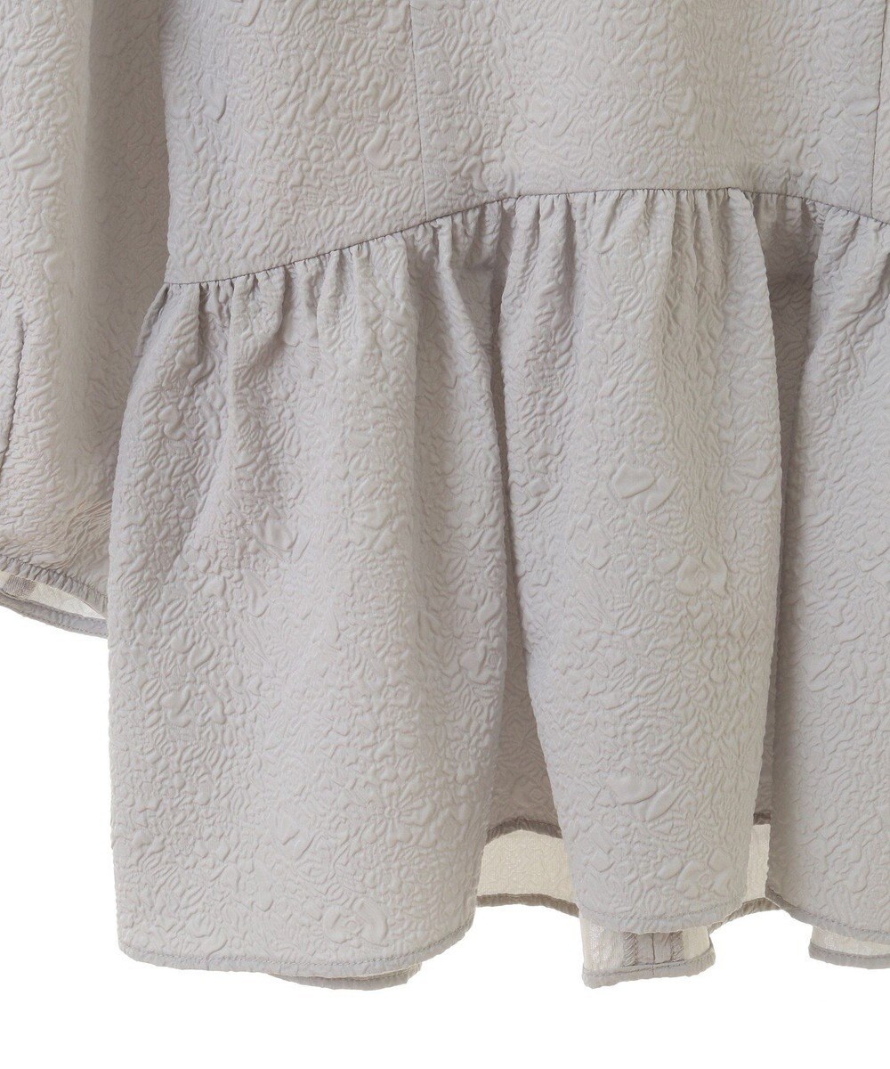 Green Parks ef-de 衿取り外しペプラムブラウス 