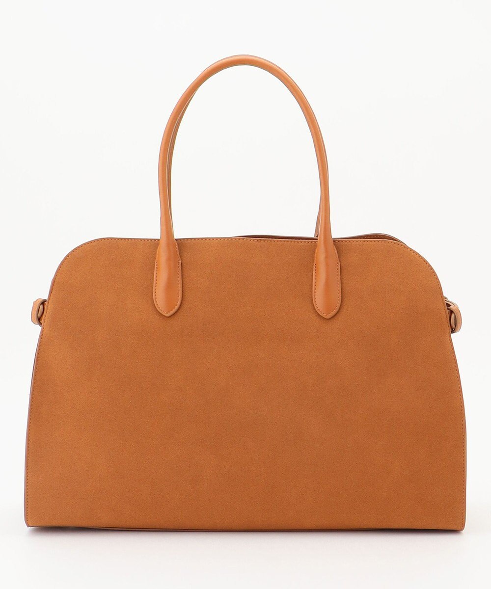 ICB 【A4サイズ収納可】スウェード ボストントート 