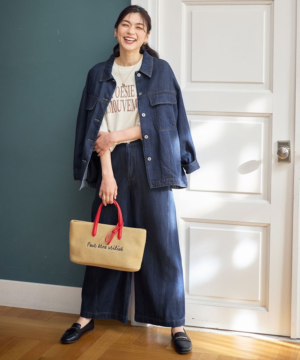 ANY L ルーズバギーデニム 