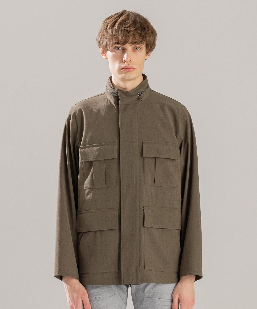 JOSEPH HOMME ライトストレッチアムンゼン ミリタリージャケット 