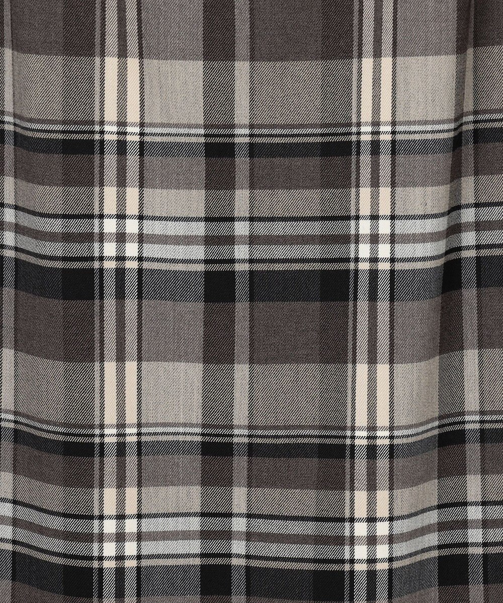 J.PRESS LADIES 【洗える】テトロンレーヨン/ウール milledタータン スカート 