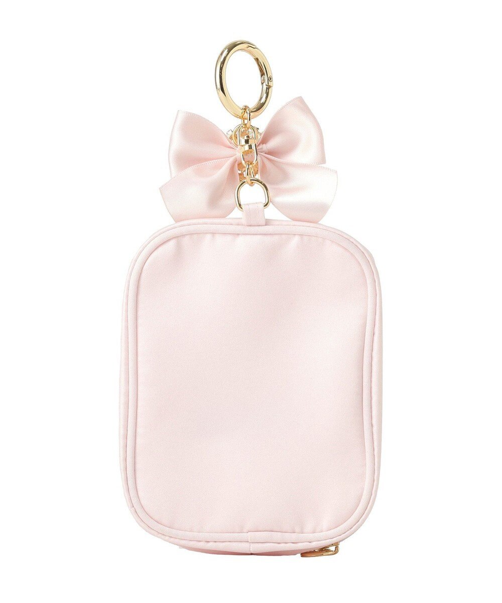 Maison de FLEUR ビジューリボンクリアポーチS 