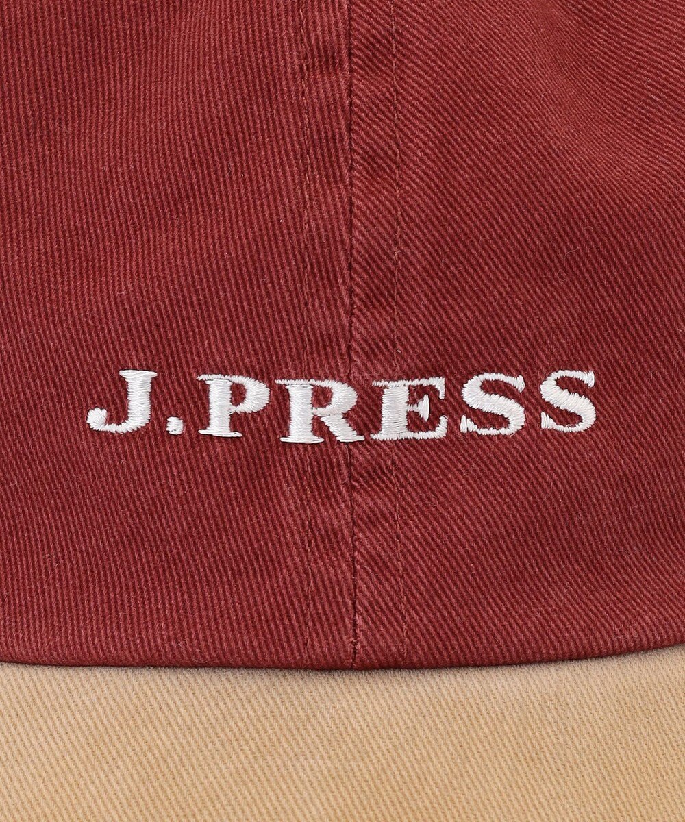 J.PRESS MEN 【WEB・一部店舗限定】ピグメント ロゴキャップ 
