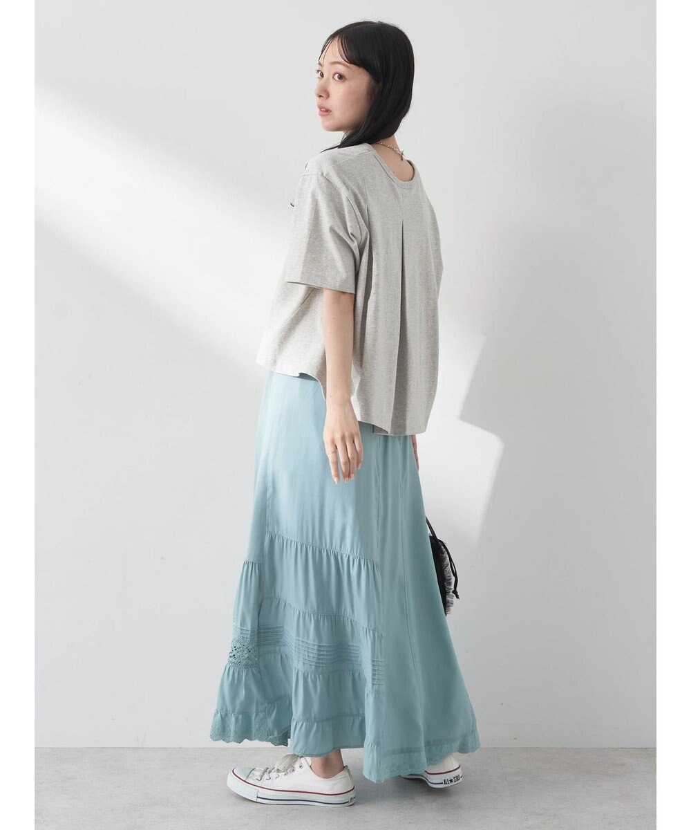 earth music&ecology レースティアードスカート 