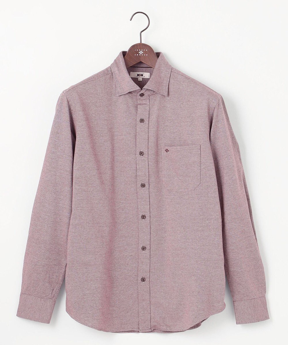 JOSEPH ABBOUD 【ストレッチ】コンフォートジャージーシャツ 