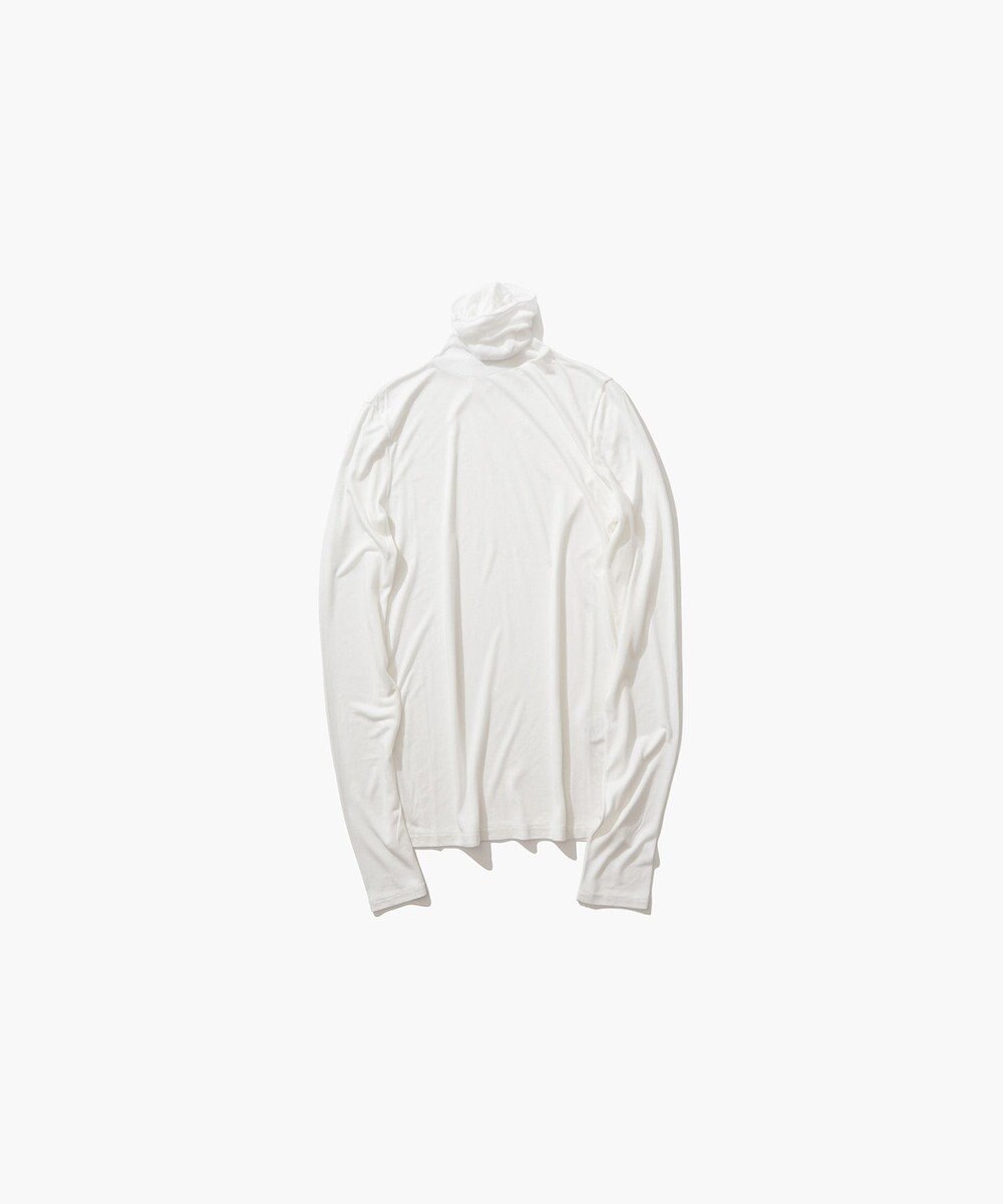 ATON MODAL SILK JERSEY | タートルネックプルオーバー 